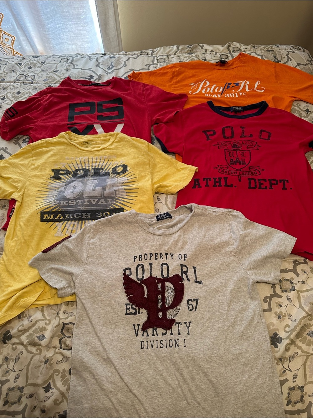 Polo by Ralph Lauren Kids Lot of 5 t-shirts